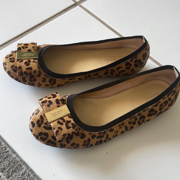 Kate Spade cow hair ballet flats - Picture 4 of 4